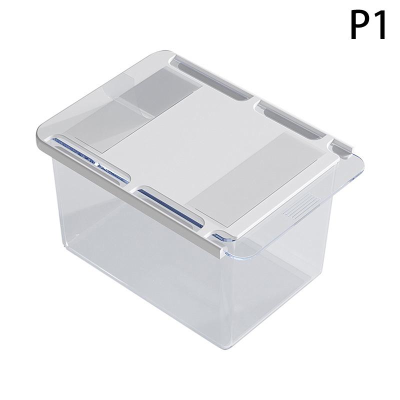 1pcs Drawer-Type Storage Box Under Mirror Cabinet Transparent Toilet Cotton Bathroom Cabinet Drawer-Type Shelf Jewelry Case