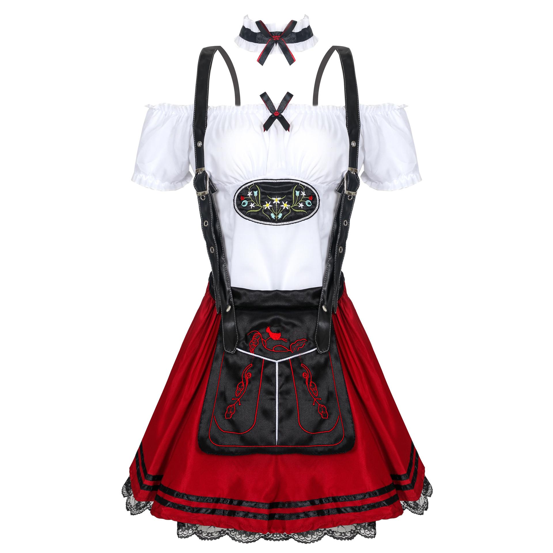 

Костюмы для Октоберфеста, немецкие пивные юбки, сценические костюмы, женские сценические костюмы для вечеринок в Мюнхене average code