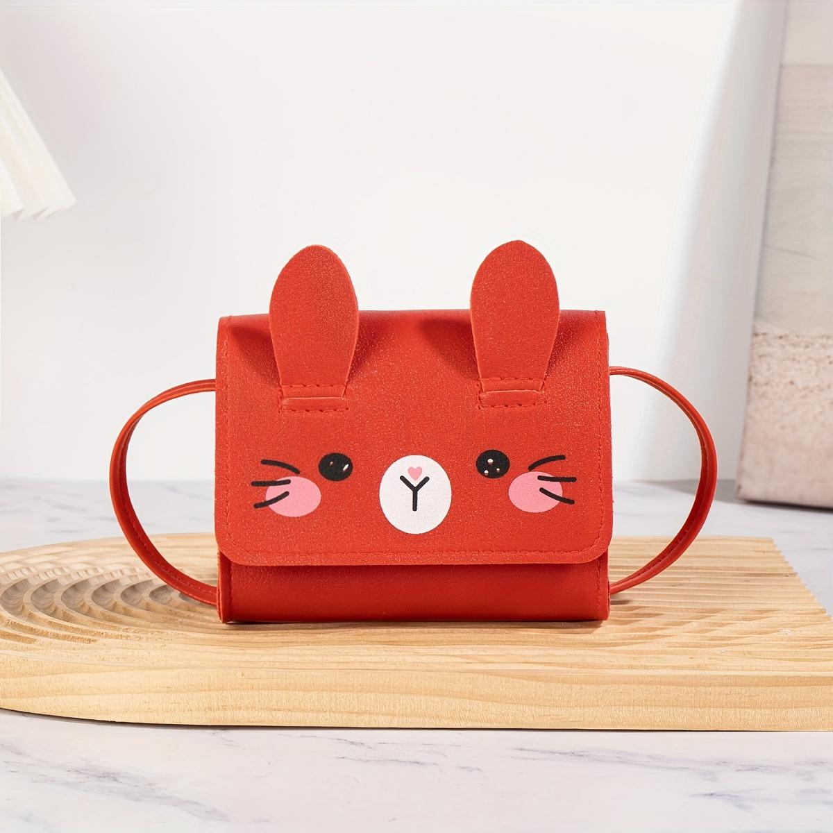 Cute Cat Bag Cute Cat Crossbody Bag Small and Lightweight Coin Purse, Portable Makeup Bag