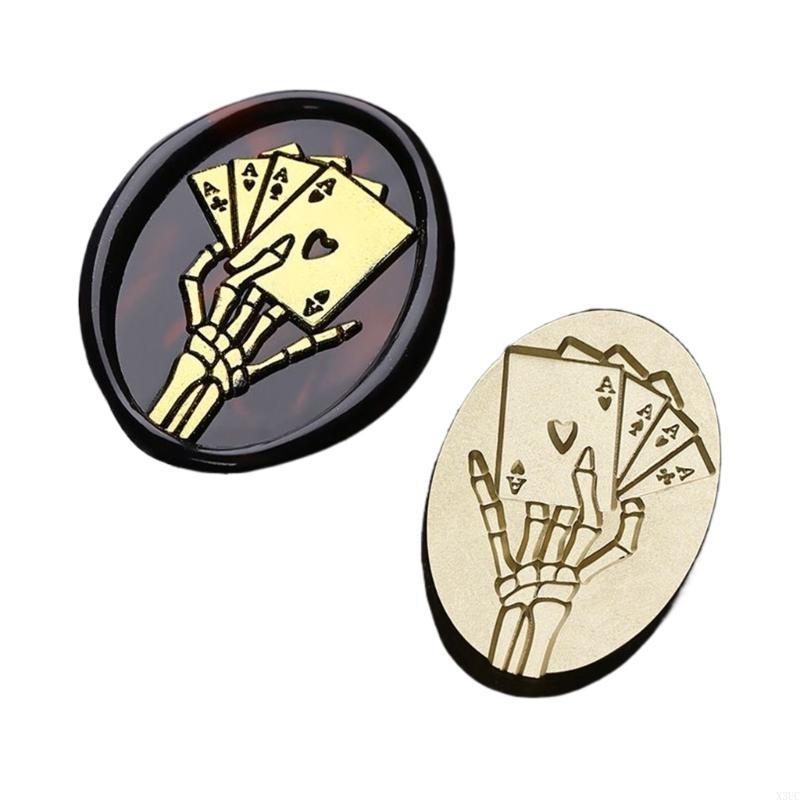 

Cards Wax Stamp Head Replacements Envelope Sealing Greeting Card Emboss Sealings Wax Stamp Head Metal Sealing Stamp Head X3UC