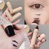 Heart-shaped Double Head Stamp Eyeliner Pen Long-Lasting Waterproof Non-smudging Novice Brown Black Eyeliner for Bold Eye Makeup