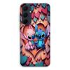 Phone Case - MANIACASE - Samsung Galaxy A55 - Silicone - Flexible - Stitch Angel Colorful Heart