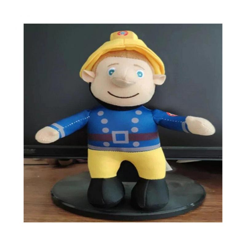 Fireman Sam Plüschfigur - 25 Cm, Weicher Kuschelstoff, Ideales Weihnachtsgeschenk Für Kinder