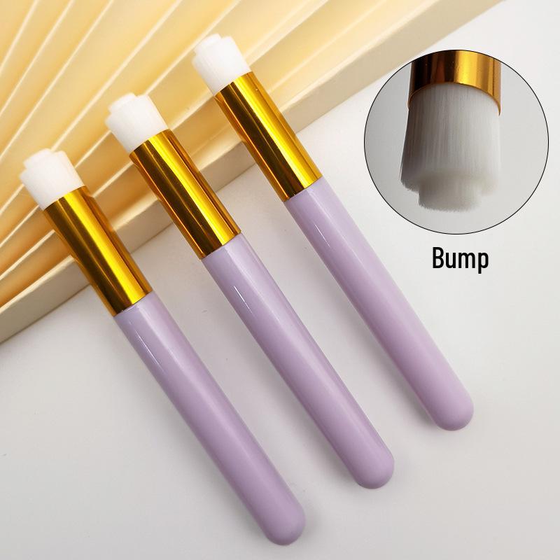 Angled Nose Shadow & Eyelash Cleaning Brush - Blackhead Remover, Makeup & Beauty Tool