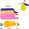 12 Pack Balloon Helicopter Kids Outdoor toys Flying Toys