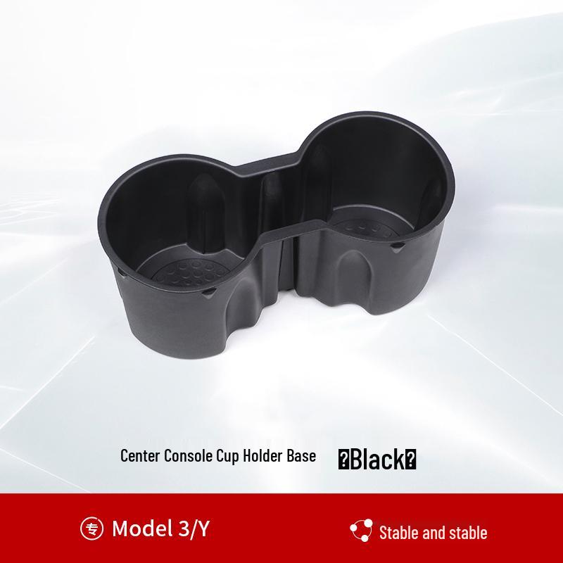 Silicone Cup Holder Mat & Storage for Tesla Model 3/Y Console