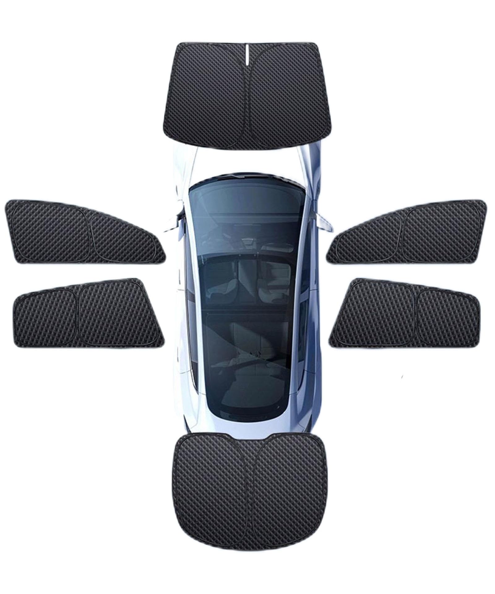 

Corolla Cross 10 Series Car Sunshade, Multi Sun Shade, Foldable, Windshield Sunshade, Front Sun 6 pieces