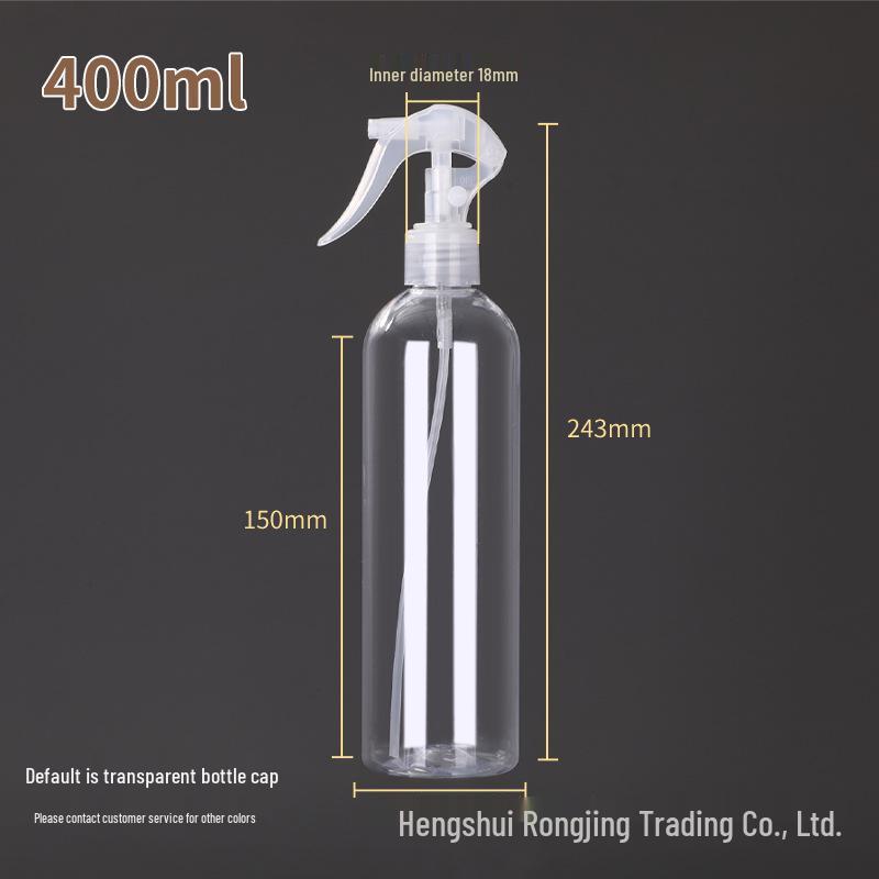 Transparent PET Fine Mist Spray Bottle 100-500ml for Cosmetics - Small Mouse Head Design