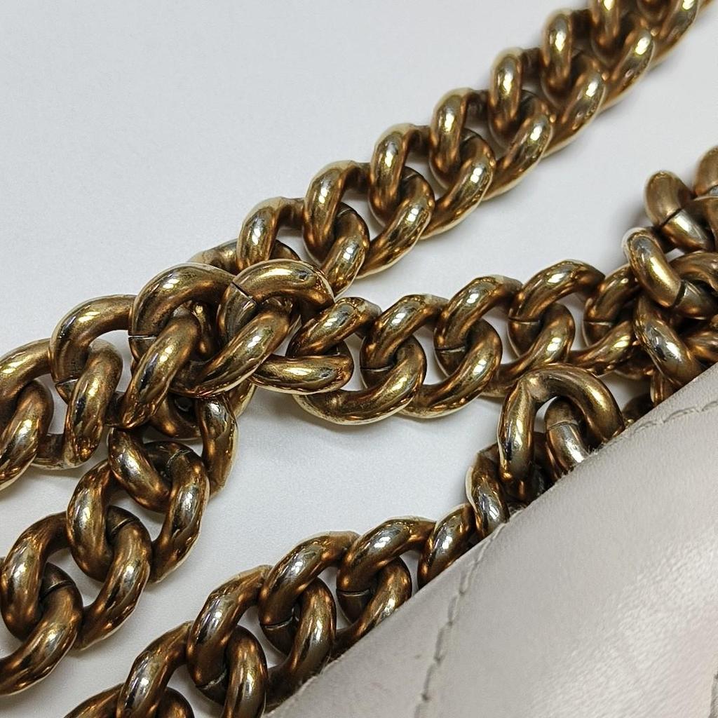 [Pre-Owned] Gucci GG Marmont Matelassé Mini Bag 'White' - Good #PGO5JP