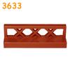 City Accessories Building Block MOC Part Fence Railing Stair Barrier Ladder Guard Bar Castle Garden Farm Military Assemble Brick