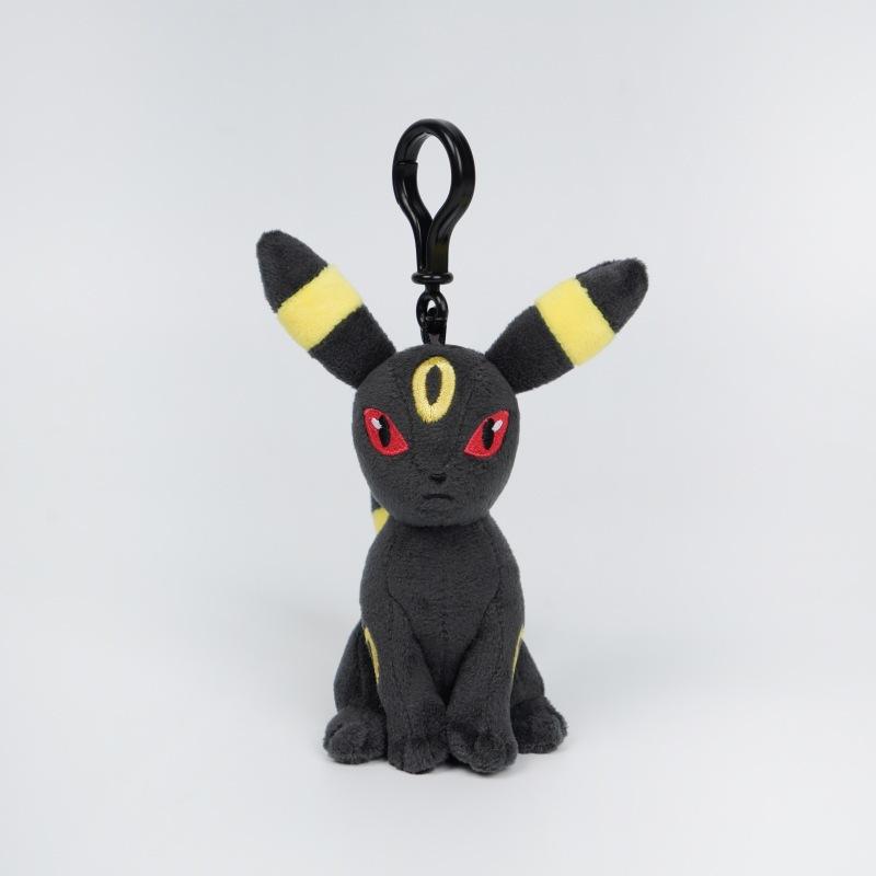 Genuine Cute Cartoon Pokmon Sun And Moon Eevee Series Pendant Decorative Doll Plush Toy Keychain Gift