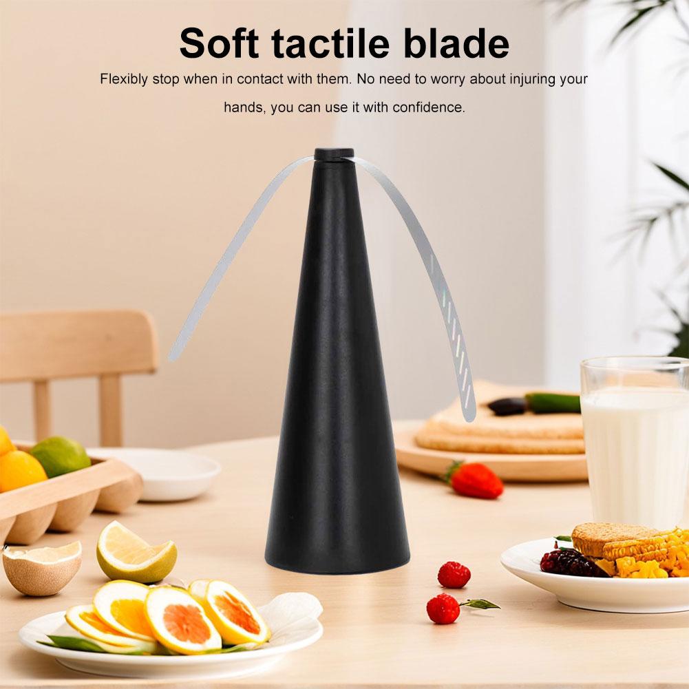 Portable Fly Fans for Table Fly Destroyer Keep Flies Bugs Battery/USB Powered Away From Food Outdoor Kitchen Fly Repellent Fan