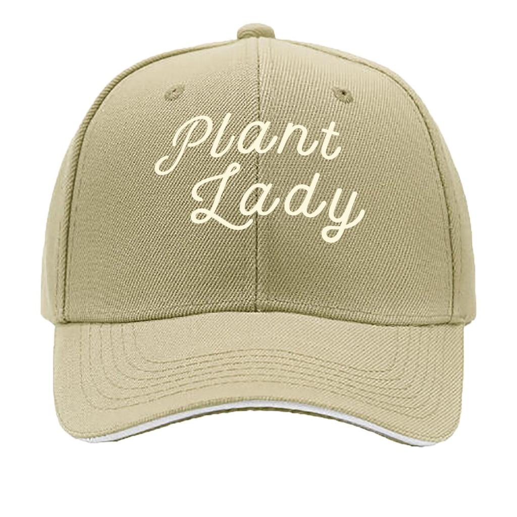 PLANT LADY Vintage Soft Breathable Adjustable Dad Hat Suitable for Women and Unisex Gardening Outdo Sandwich Baseball Cap