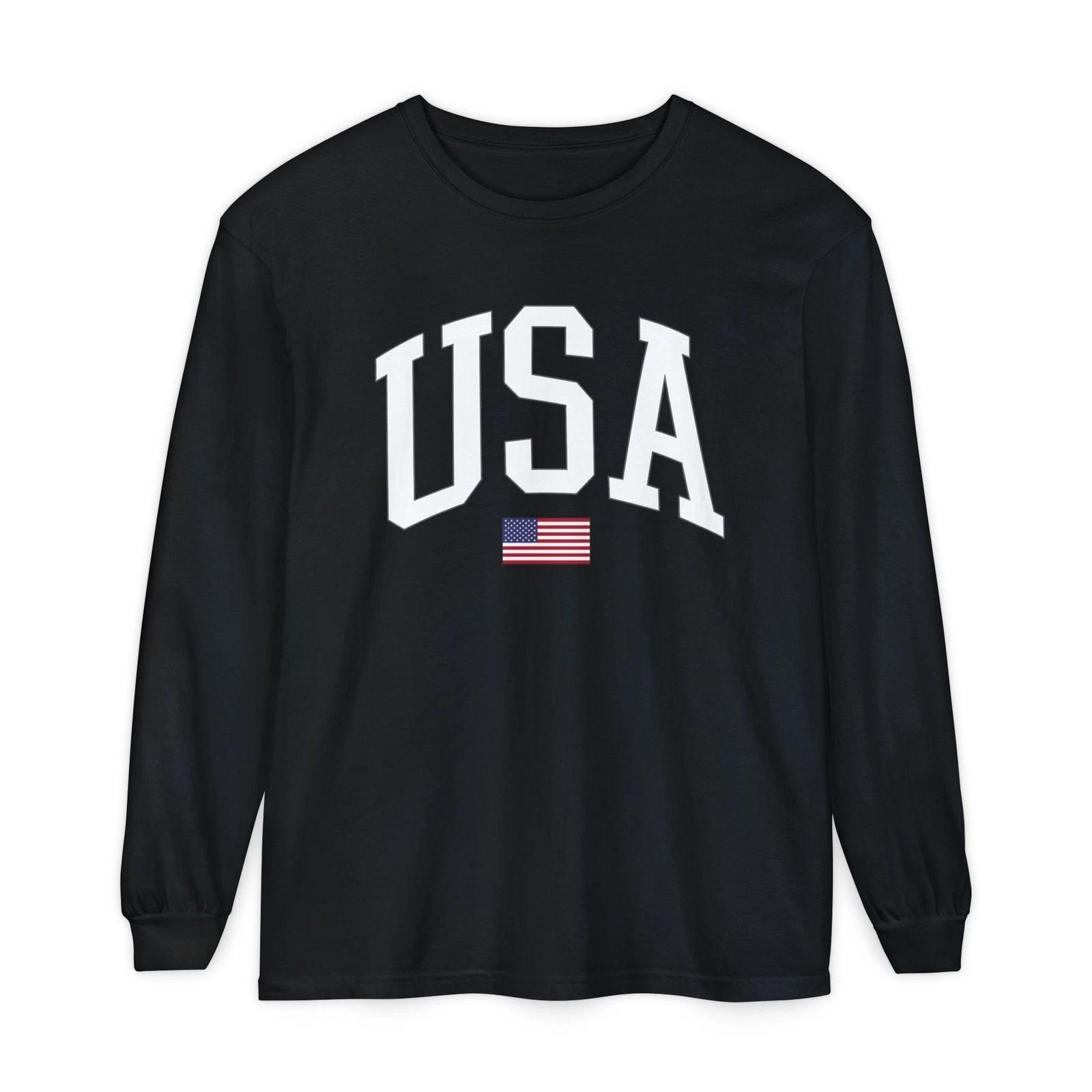 Футболка США, Футболка Америка, Патриотическая футболка США, Футболка с флагом США 4 июля XL