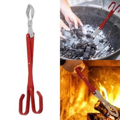 Grill Tool Handy Barbecue Tongs Easy To Grip Practical BBQ Tools Durable Corrosion-proof Charcoal Clip Kitchen