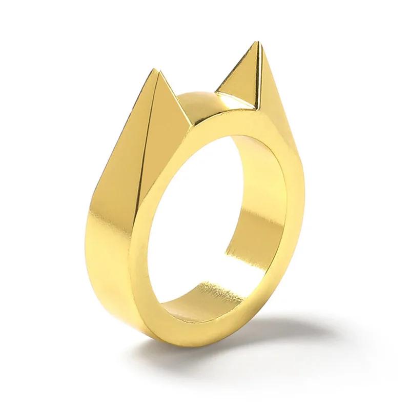 NEW Outdoor Survival Self-Defense Ring Portable Men's Women Finger Weapon Emergency Broken Glass Punk Hiking Camping Protector