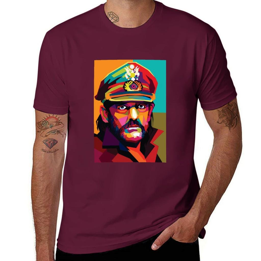 Music Retro Lemmy Premium Scoop Awesome For Music Fans T-Shirt Plus Size Tops Customs Shirts Men Graphic