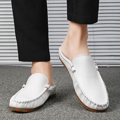 Leggero per Uomo Muller Nuovo Arrivo Outdoor Uomo Scarpe Casual Pelle Uomo Scarpe Slip-on Versatile Marchio di Lusso Scarpe da Uomo