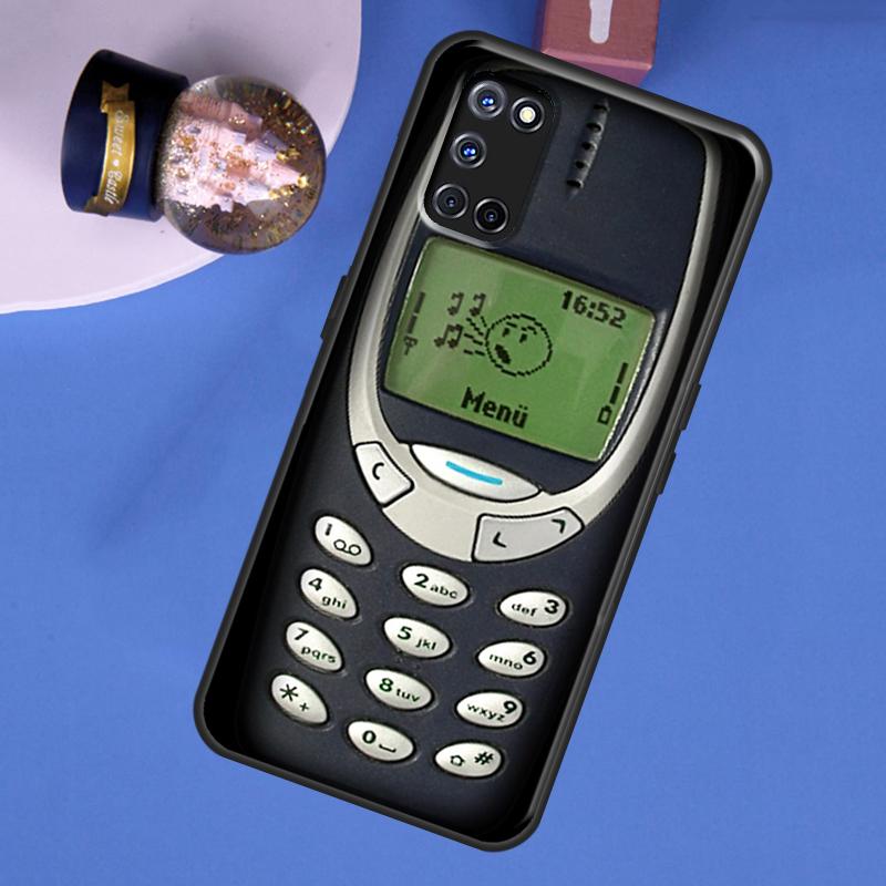 Retro Mobile Phone Phone Case For Oppo A80 A40 A60 A16 A76 A96 A91 A15 A17 A74 A94 A54 A57S A18 A38 A58 A98 A78