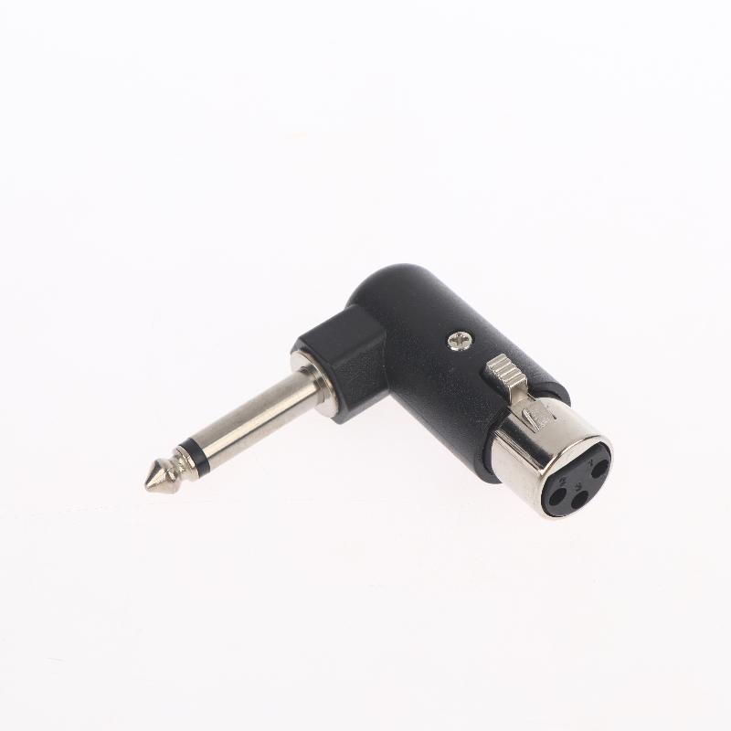1/2Pcs XLR Plug Male/Female To 6.35mm Male Adapter 3-Pin Balanced Audio Interface For Microphones Speakers Audio Interfaces