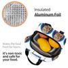 Sooty Sweep Silly Sausage Insulated Lunch Bag for Women Children Portable Food Boxes Thermal Lunch Box Tote