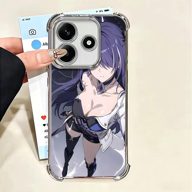 Honkai Star Rail Acheron Plating Phone Case For Xiaomi Poco X5 X6 X7 X8 Pro Max F8 Ultra F7 M8 M7 M5S Redmi 15C 15 14C 13C 13 X3
