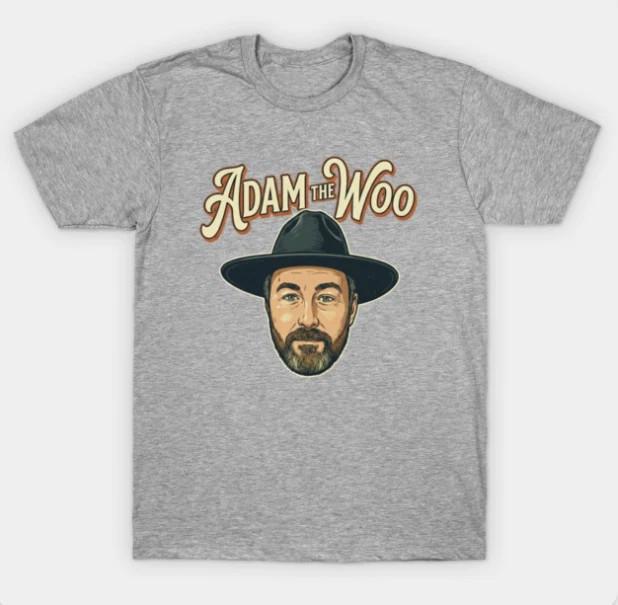 Adam The Woo Vintage Graphic T-Shirt Retro Style Fan Tee L