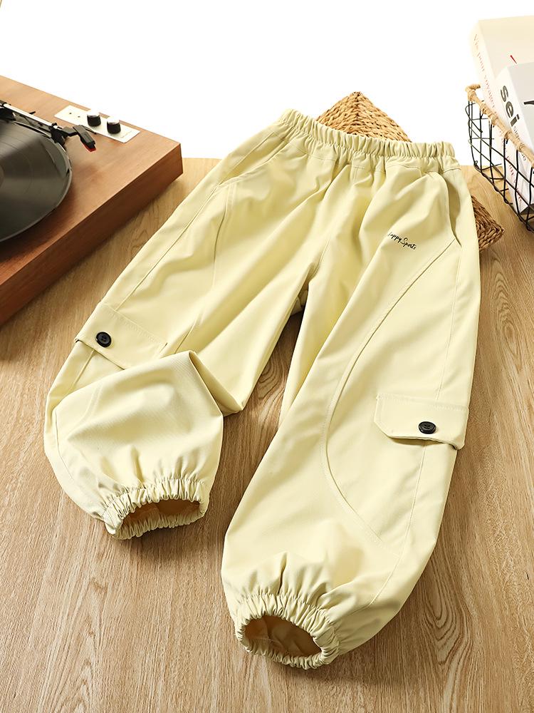 Boys' Fashionable Korean-Style Sports Pants - Versatile Spring/Autumn 2025 Collection for Middle and Big Kids