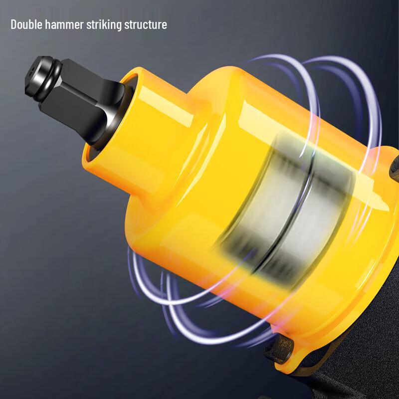Deli 1/2 Inch Heavy-Duty Pneumatic Impact Wrench