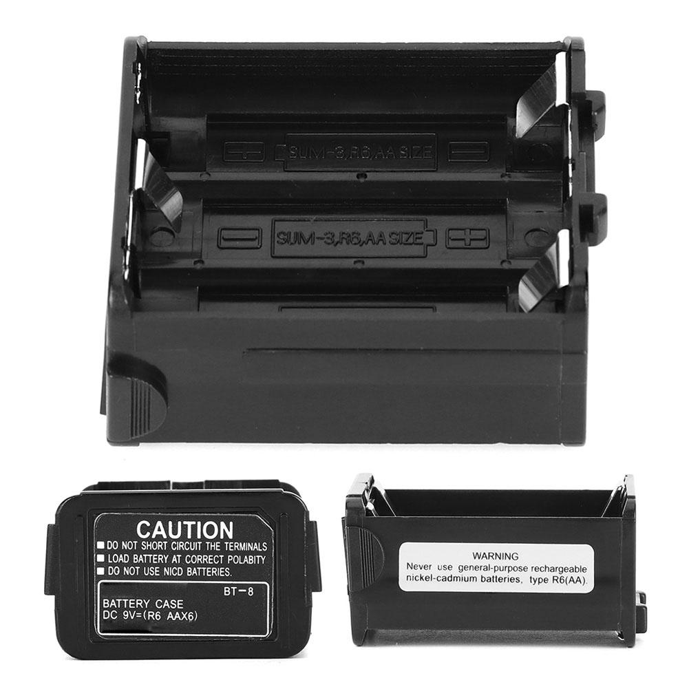 BT 8 6 x AA Battery Storage Case Organizer Fit for Kenwood TH 28 TH 48 TH78A Radio