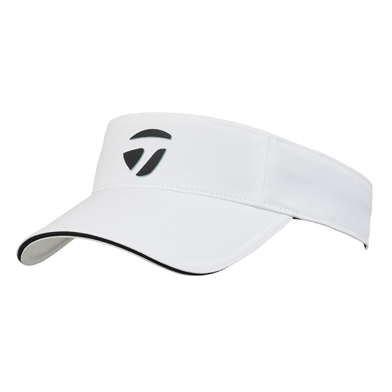 

[Taylor Made] M basic visor white/black Size: Free (57-59cm) men s visor 25SS UN555