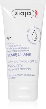 

Ziaja Med Linseed Face Sunscreen Spf 20 TU прозрачный