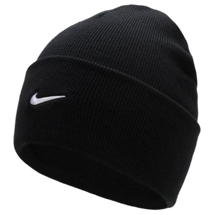 Nike Polyester, Cotton Fabric Beanies Unisex Black HF0187-010/XYY2024112410/51753 OS