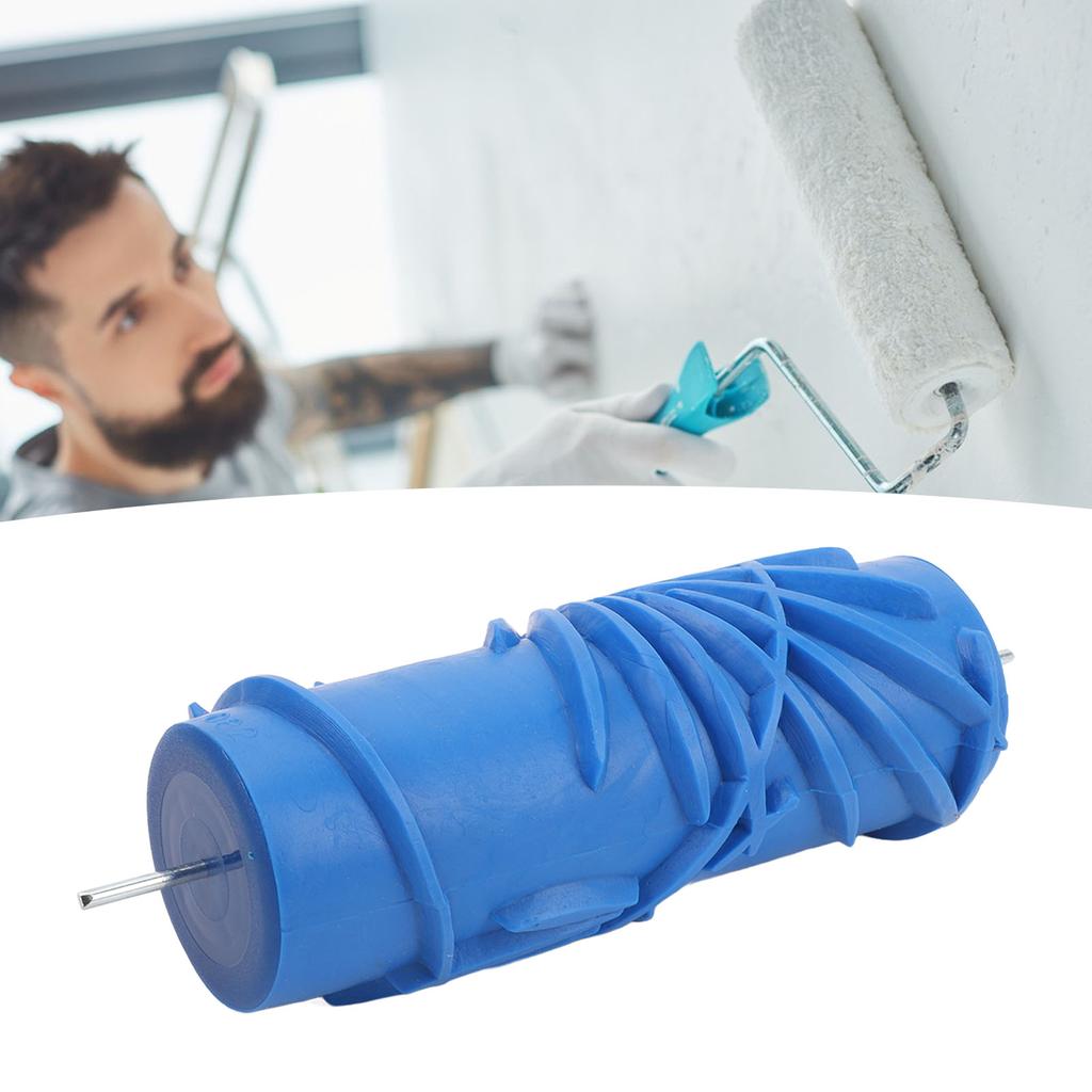5 Inch Texture Paint Roller Beautiful Pattern Washable and Reusable Roller Brush for Wall Ceiling Fu