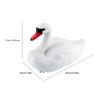 Garden Decorations Simulated Cute Exquisite White Swan Decorative Tool Hunting Baits White Swan Decorative Tool