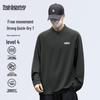 Men's Outdoor Half-Zip Long Sleeve Sports T-shirt