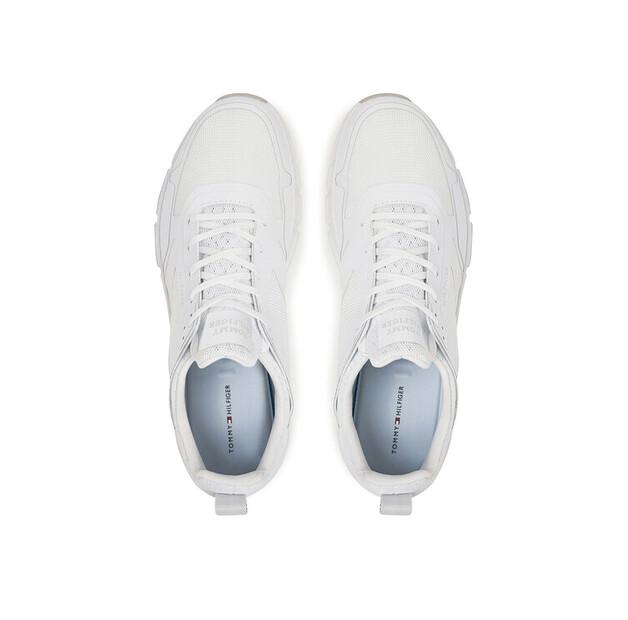 Мужские кроссовки Tommy Hilfiger Modern comfort run mix fm0fm05471 белые