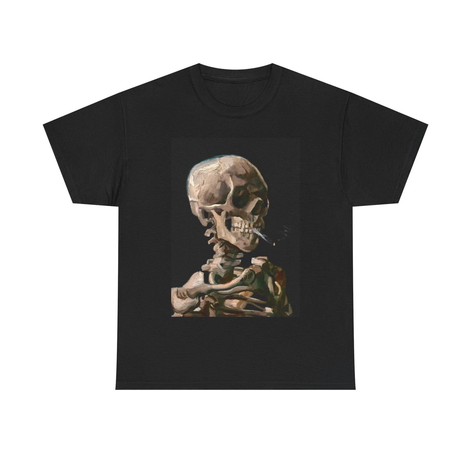 Men s and Women s T-shirts Skull Art XS