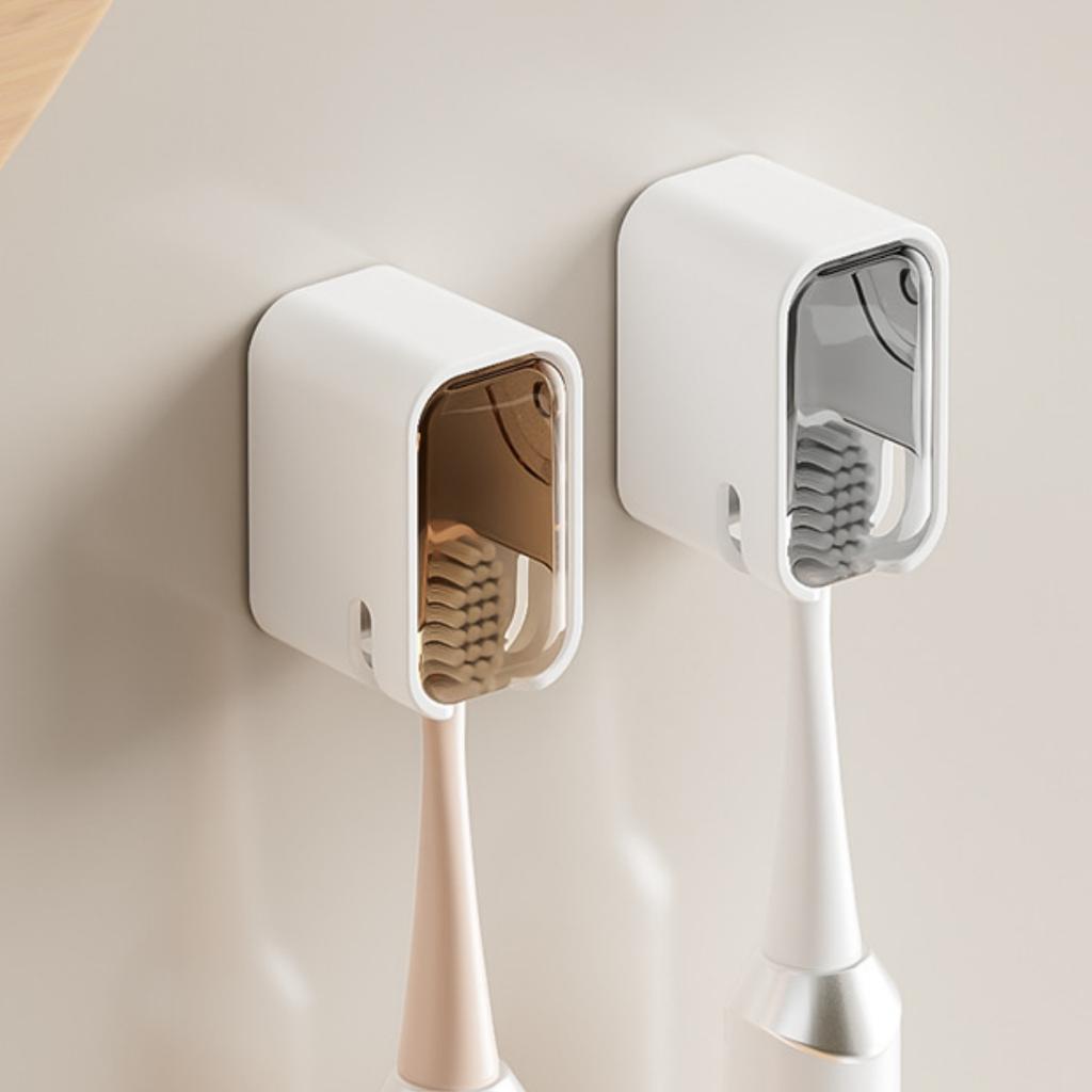 Household Toothbrush Storage Clip - Portable Travel Toothbrush Dust Protective Cap - Storage Box Portable Toothbrush Head