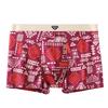 Men's Retro Printed Mid-Waist Breathable Boxer Briefs