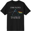 פינק פלויד הצד האפל של הירח עיצוב קלאסי חולצה שחורה