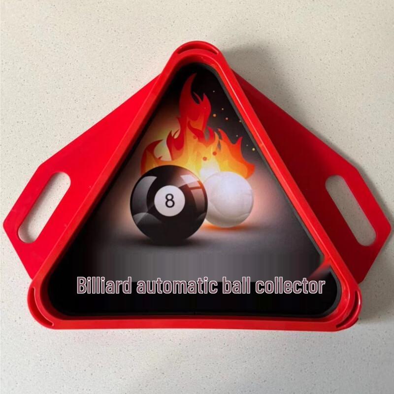 Billiard Ball Collector with Triangle Tray