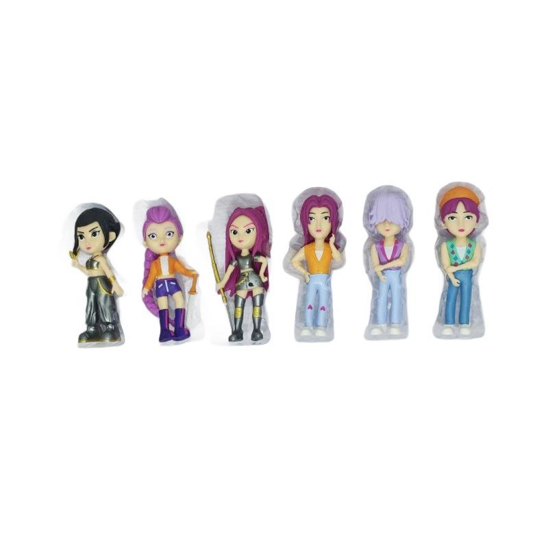 Vânătorii de Vrăjitoare K-Pop Cap Mare Ediția Q Model Figurină Rumimi Cutie Oarbă Păpușă de Jucărie de Maree Ornament