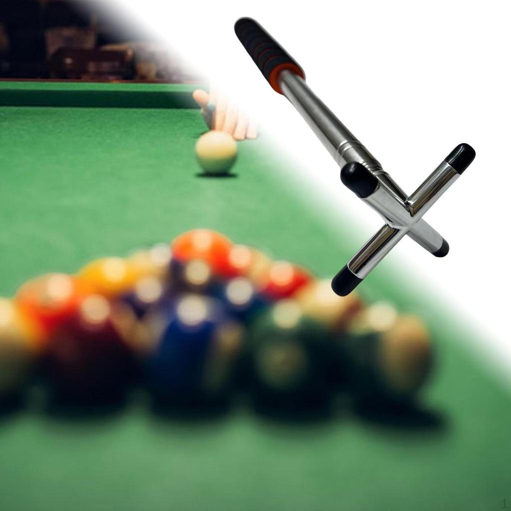 Verstellbare Billard Queue-Brücke mit abnehmbarem Kopf für Indoor-Billardspiel