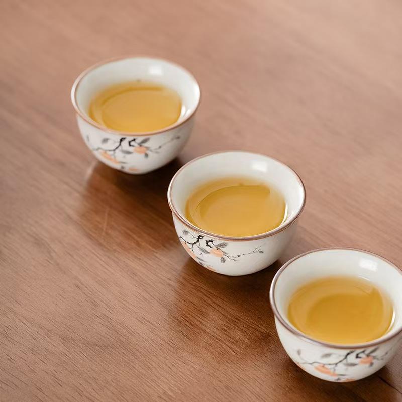 Ru Kiln Portable Ceramic Travel Tea Set One Pot Four Cups Kuaike Cup Storage Bag Outdoor Household Souvenir
