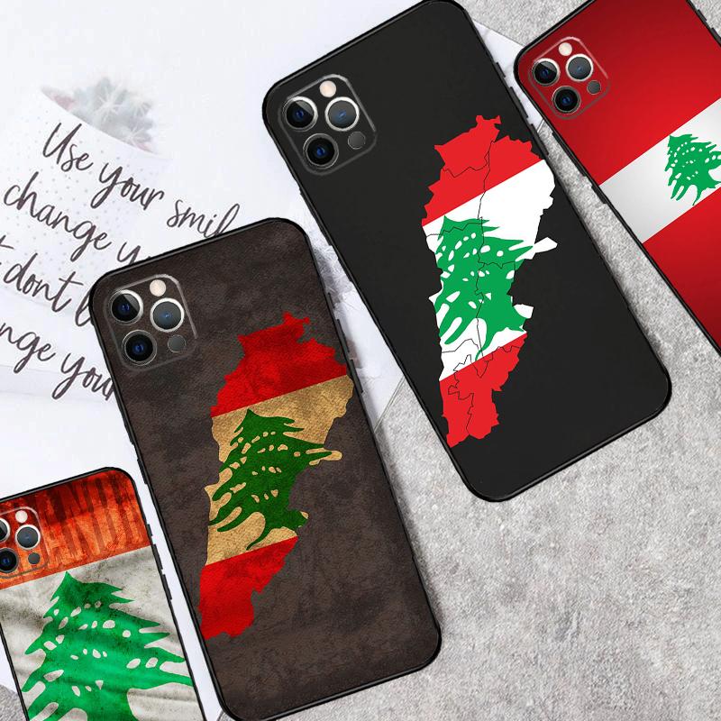 Lebanon Flag Map Case For Oppo A80 A60 A40 A78 A98 A58 A38 A18 A54 A74 A94 A96 A76 A16 A15 A17 A57 A5 A6 Pro