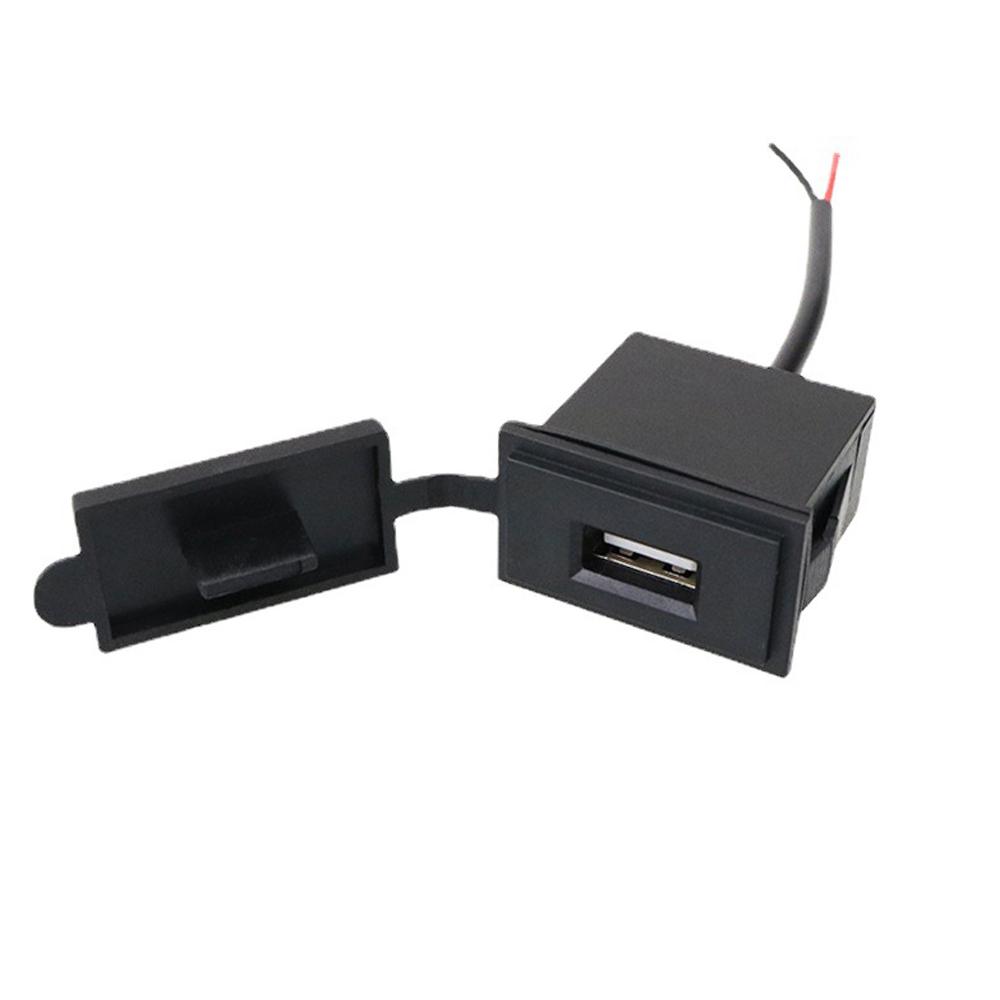 Gniazdo ładowarki Mini Usb 2.4A 12v do motocykla Auto ciężarówka ATV łódź samochód RV autobus wodoodporny wylot zasilacza do wszystkich telefonów