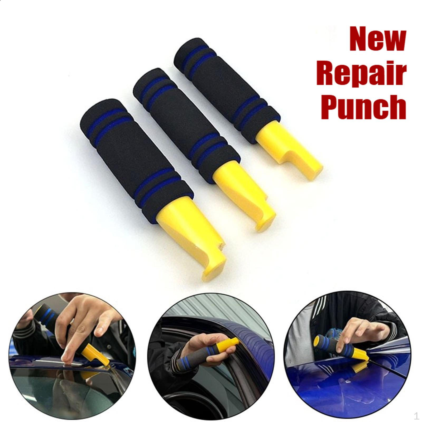 

Инструмент для ремонта автомобиля Аксессуары для повреждений от града Компактная эргономичная выбивная ручка Пробойник Выбивная штанга