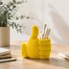 Funny Gesture Pen Stand 3D Printed Thumbs?Up Holder, Shaped Desk Organizer, Creative Durable PLA Stationery Container Pencil Cup, Cute Desktop
