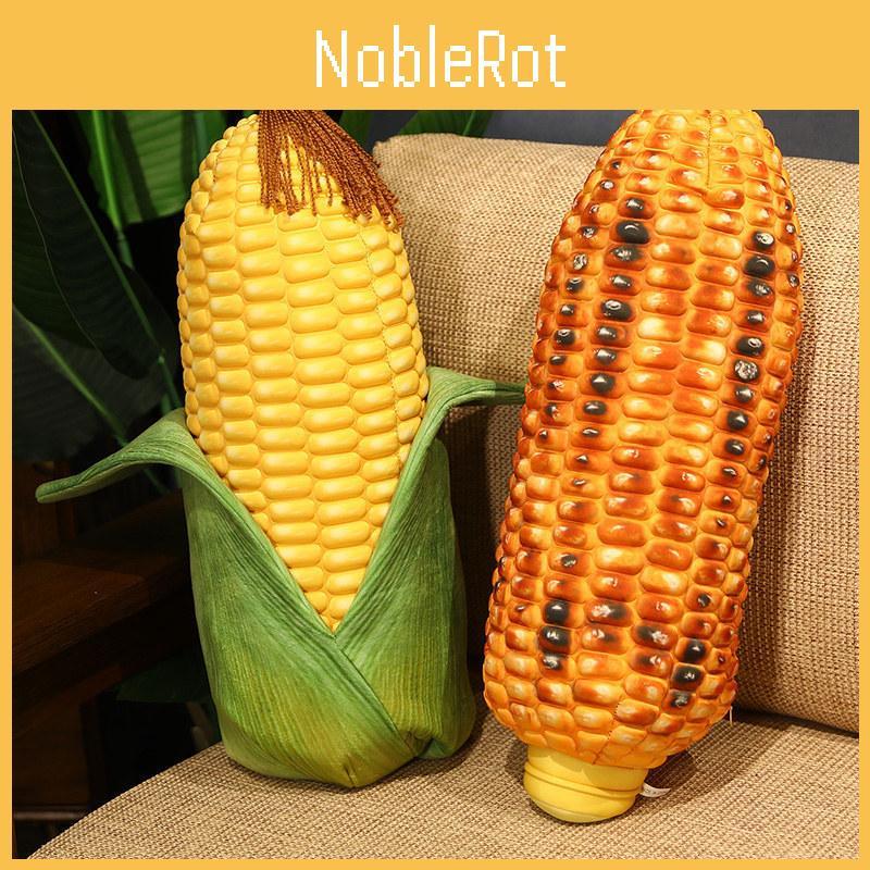 Corn Roasted Plush Toy Vegetable Stuffed Doll Cartoon Decorations Kids Gift